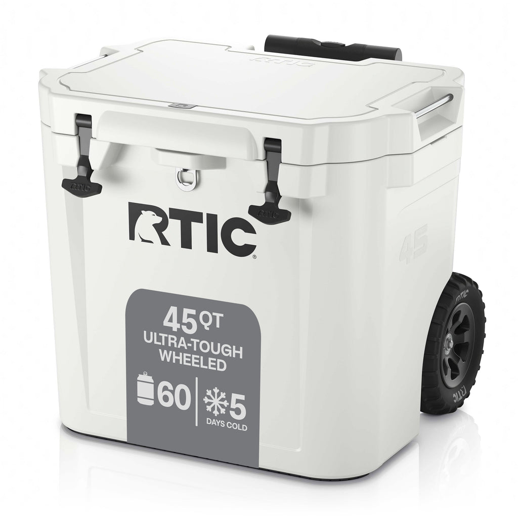 45 QT Ultra-Tough Wheeled Cooler