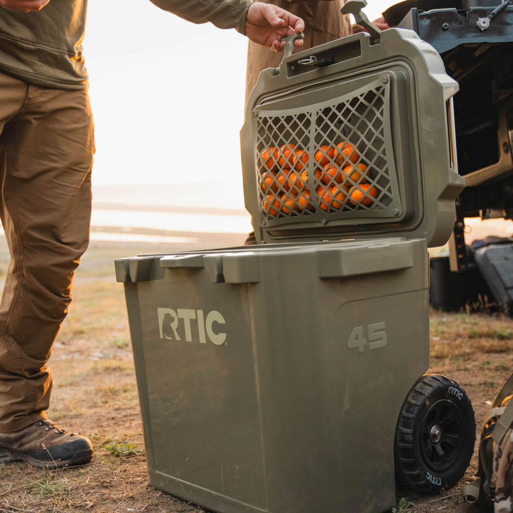 45 QT Ultra-Tough Wheeled Cooler